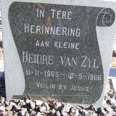 ZYL Deidré, van 1965-1966