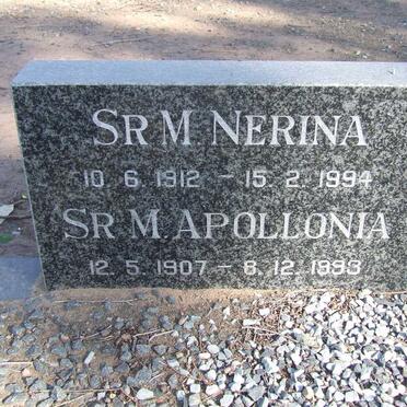 NERINA 1912-1994 :: APOLLONIA 1907-1993