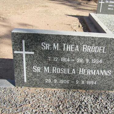 BRÖDEL Thea 1914-1994 :: HERMANNS Rosula 1906-1994
