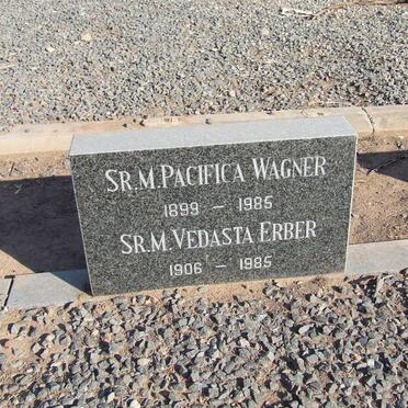 WAGNER Pacifica 1899-1985 :: ERBER Vedasta 1906-1985