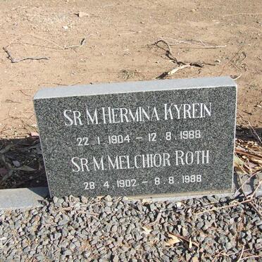 KYREIN Hermina 1904-1988 :: ROTH Melchior 1902-1988