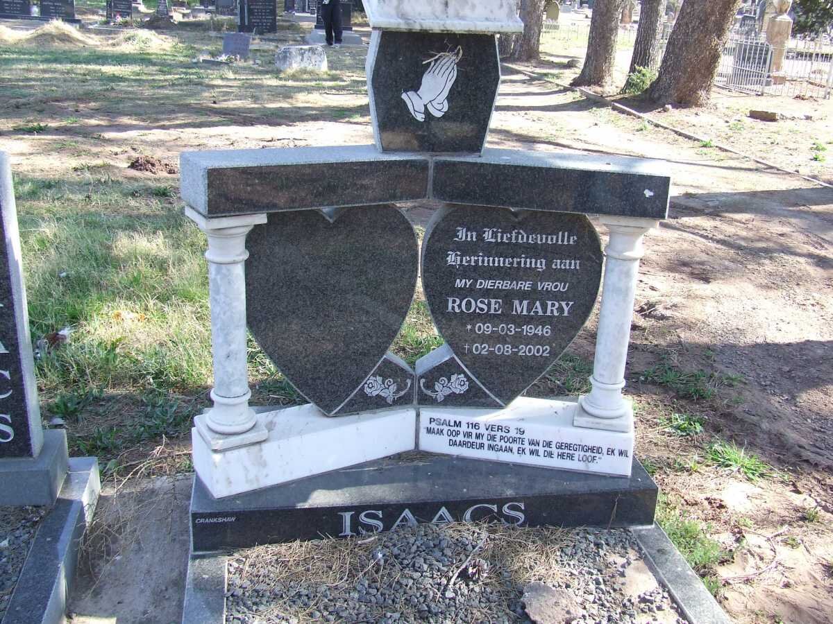 ISAACS Rose Mary 1946-2002