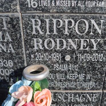 RIPPON Rodney 1951-2012