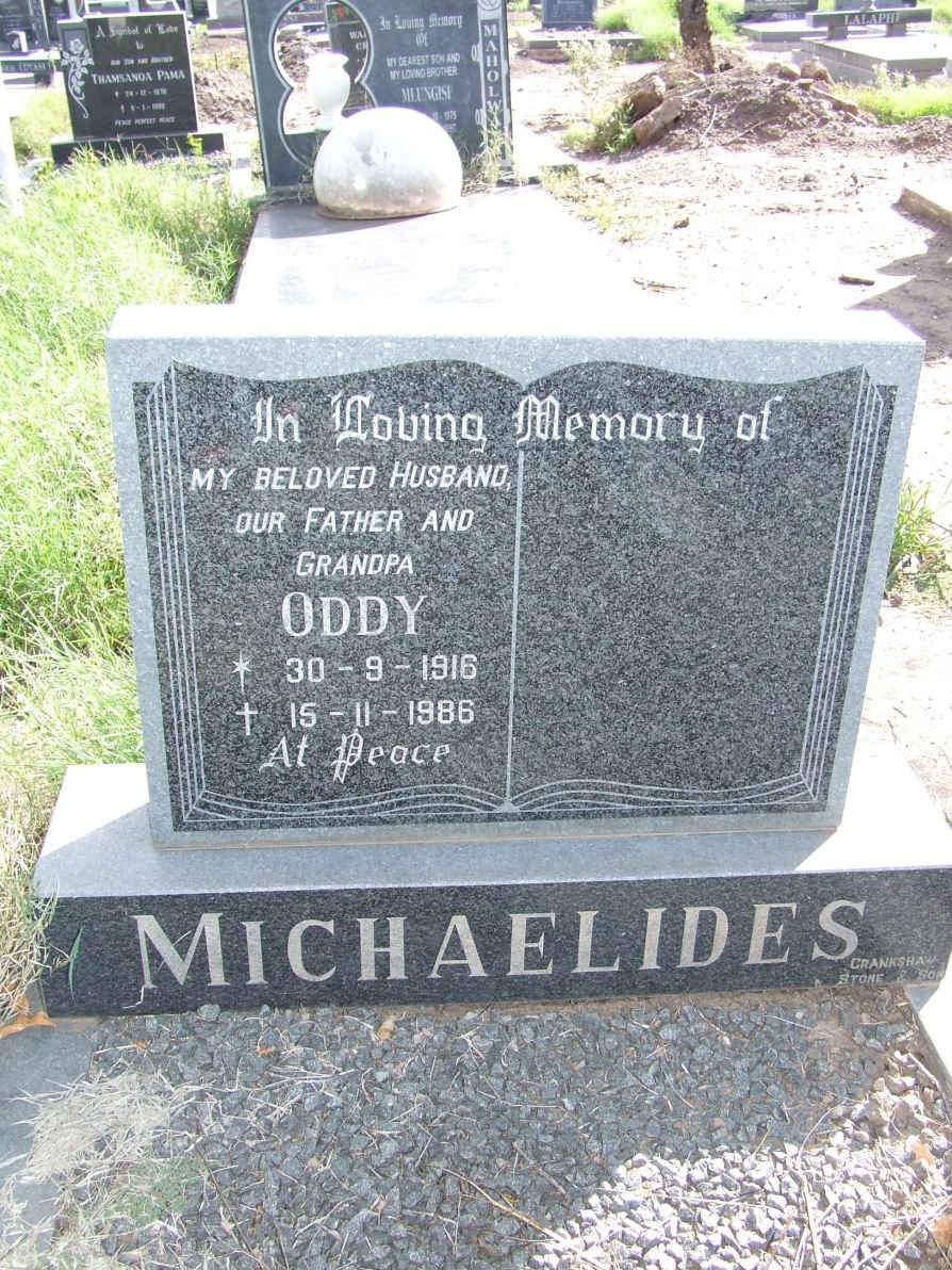 MICHAELIDES Oddy 1916-1986