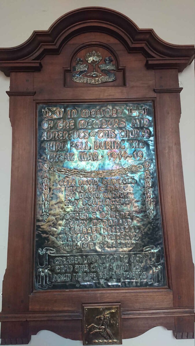 6. WWI Memorial - see names