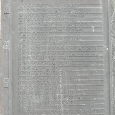 05. Memorial Plaque _1 - First World War 1914-1918
