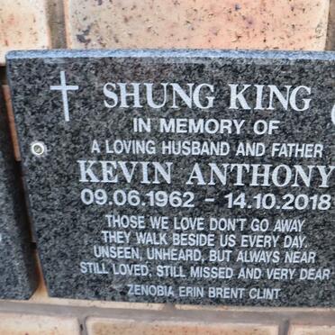 KING Kevin Anthony, SHUNG- 1962-2018