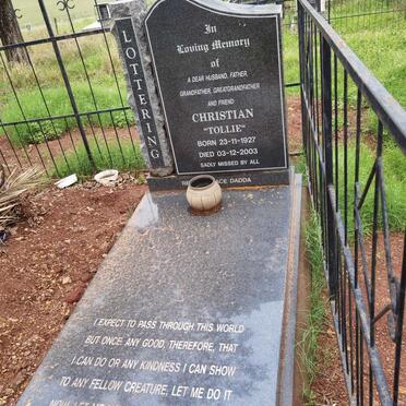 LOTTERING Christian 1927-2003