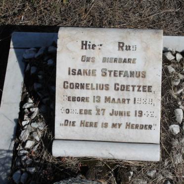 COETZEE Isakie Stefanus Cornelius 1939-1942