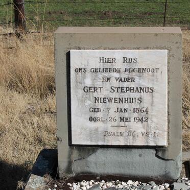 NIEWENHUIS Gert Stephanus 1864-1942