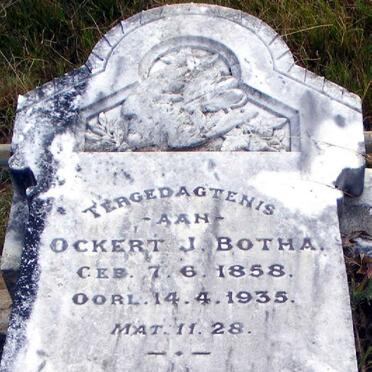 BOTHA Ockert J. 1858-1935