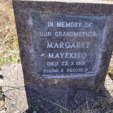 MAYEKISO Margaret -1951