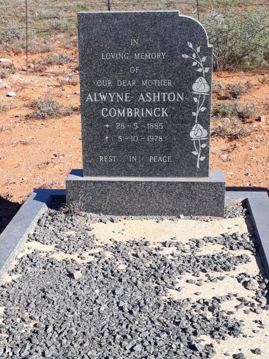 COMBRINCK Alwyne Ashton 1885-1978