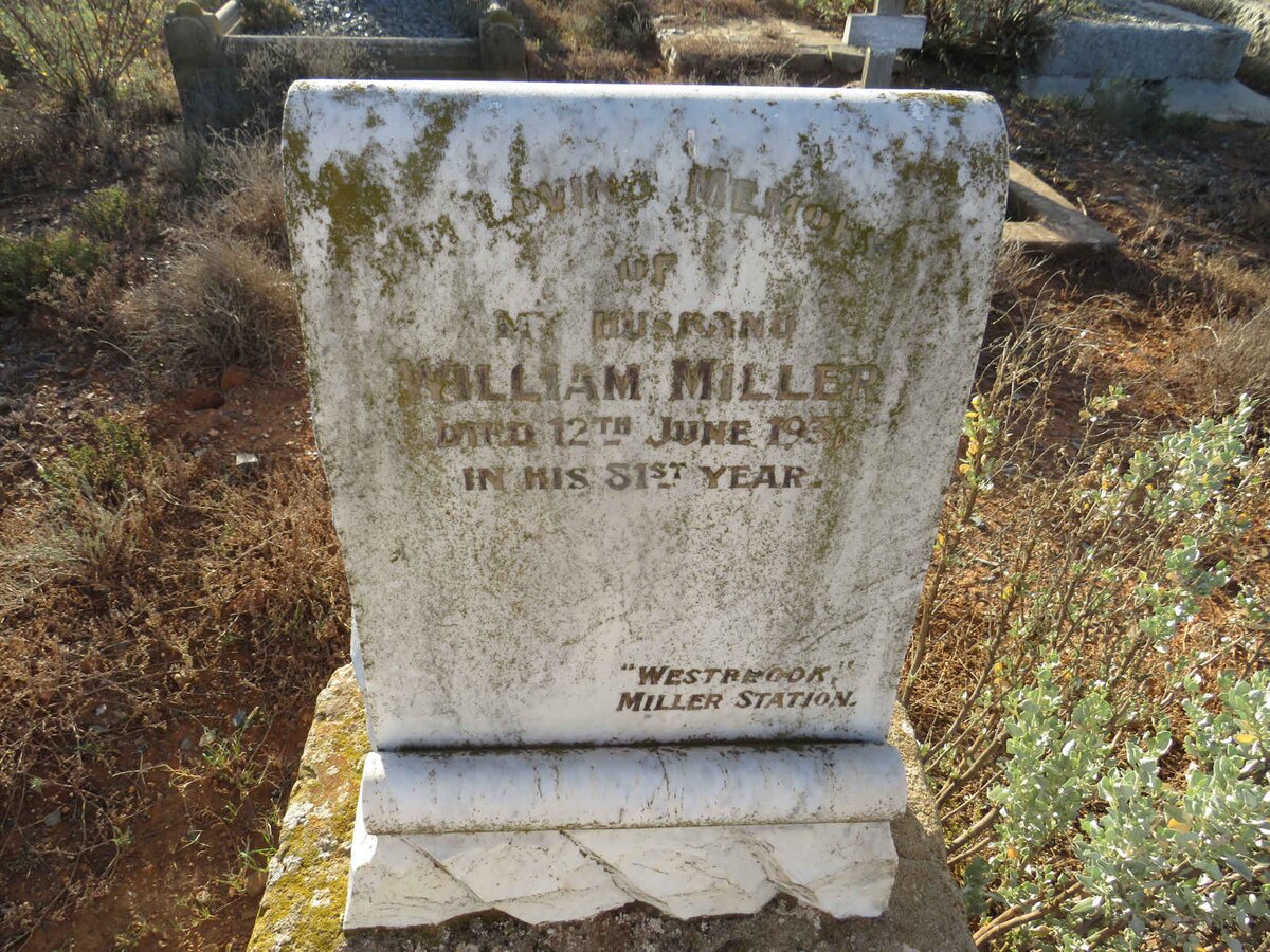 MILLER William -1937