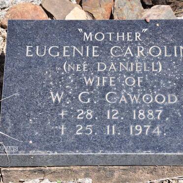 CAWOOD Eugenie Caroline nee DANIELL 1887-1974