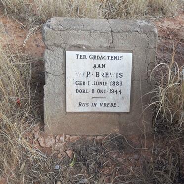 BREWIS W.P. 1883-1944