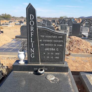 DORFLING Jacoba C. 1906-1982