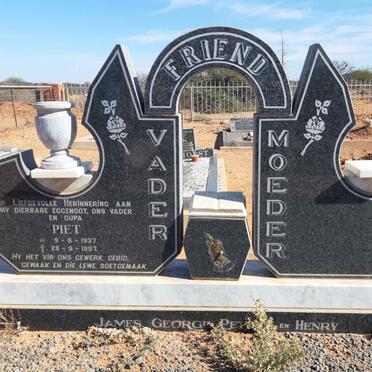 FRIEND Piet 1937-1997