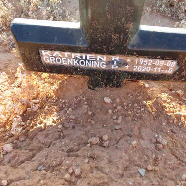 GROENKONING Katrien 1952-2020