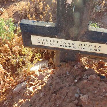 HUMAN Christiaan 1960-2020