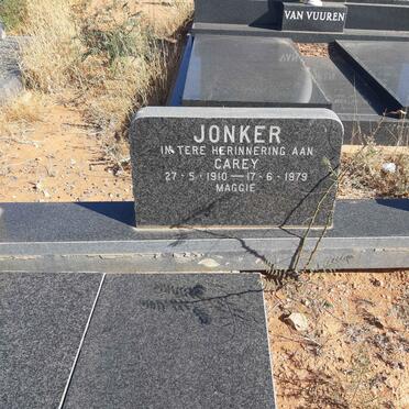 JONKER Carey 1910-1979