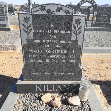 KILIAN Maud Gertrude J. 1906-1983