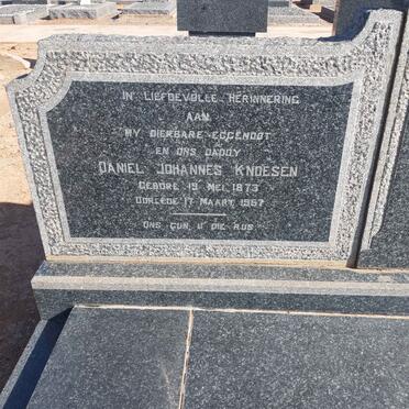 KNOESEN Daniel Johannes 1873-1957 &amp; Helena Anna Gertruida DORFLING 1898-1982