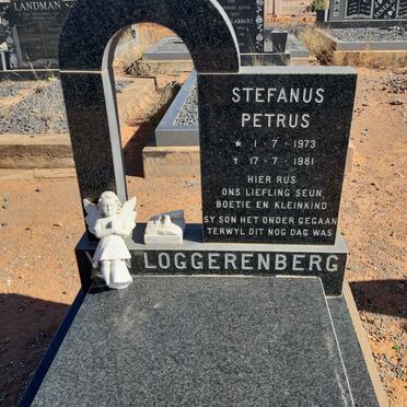 LOGGERENBERG Stefanus Petrus, van 1973-1981