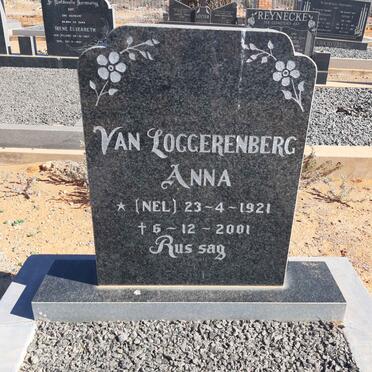 LOGGERENBERG Anna, van nee NEL 1921-2001