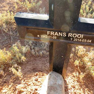 ROOI Frans 1942-2014