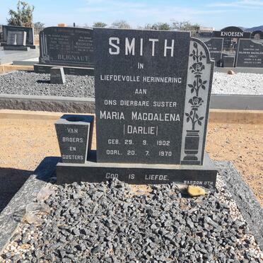 SMITH Maria Magdalena 1902-1970