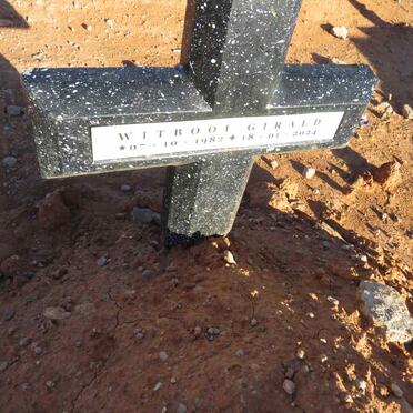 WITBOOI Girald 1982-2024