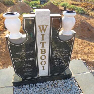 WITBOOI Anne-Marie 1966-2022