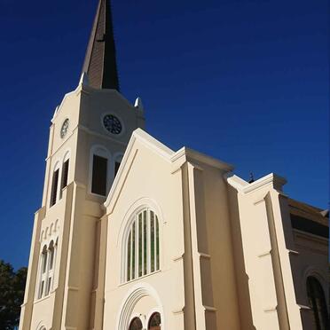Eastern Cape, STEYTLERVILLE, NG-Kerk, gedenkmuur