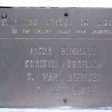 2. Soldiers killed in action during the second Great War 1939-1945