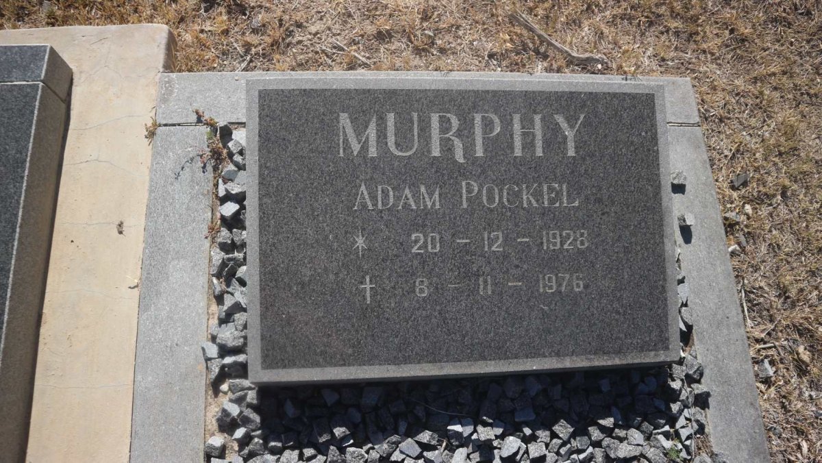 MURPHY Adam Pockel 1928-1976