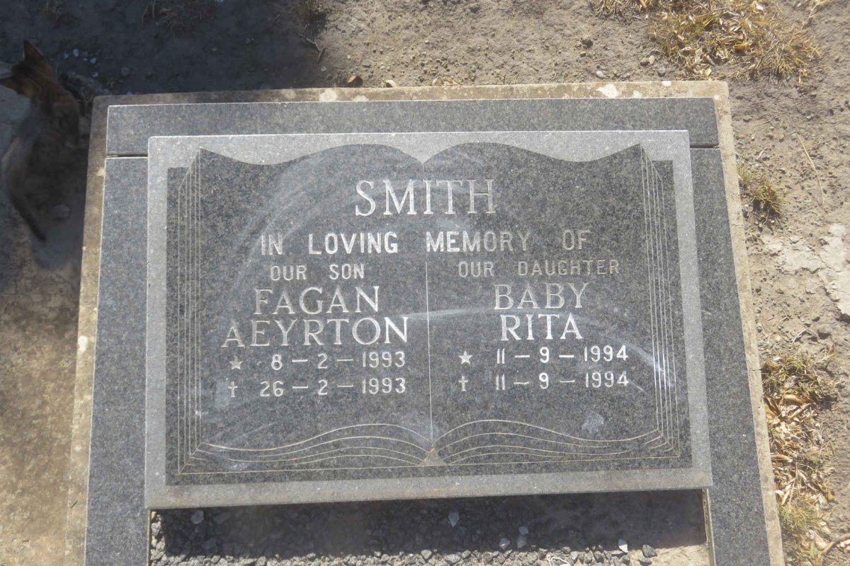 SMITH Fagan Aeyrton 1993-1993 :: SMITH Rita 1994-1994