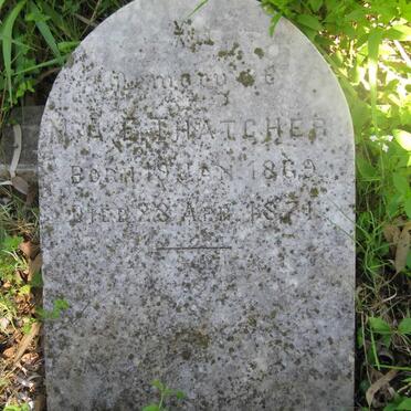 THATCHER M.A.E. 1869-1871