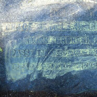 HISCOCK Grace Neville nee FRENCH -1956