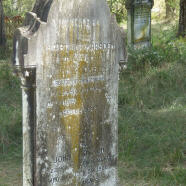 COOKSON John -1908 & Christiana MARSDEN -1902 :: SUTHERLAND Kate M. -1906