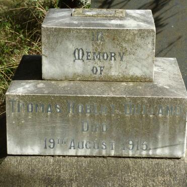 BUTLAND Thomas Robert -1915