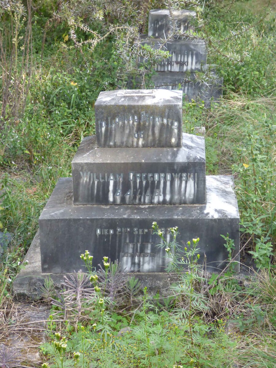 GREGOROWSKI William -192? :: GREGOROWSKI Wille?? 1887