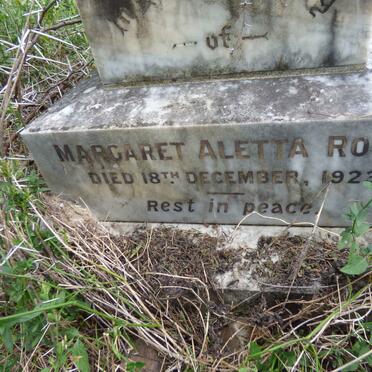 ROST Margaret Aletta -1923
