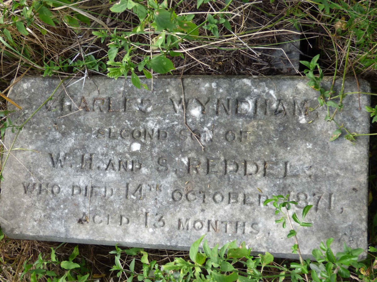 REDDEL Charles Wyndham -1871