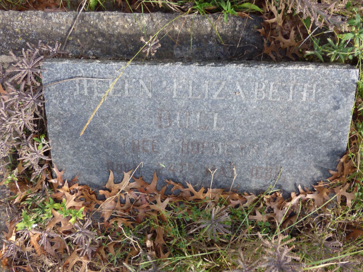 BULL Helen Elizabeth nee HOFMEYR 1880-