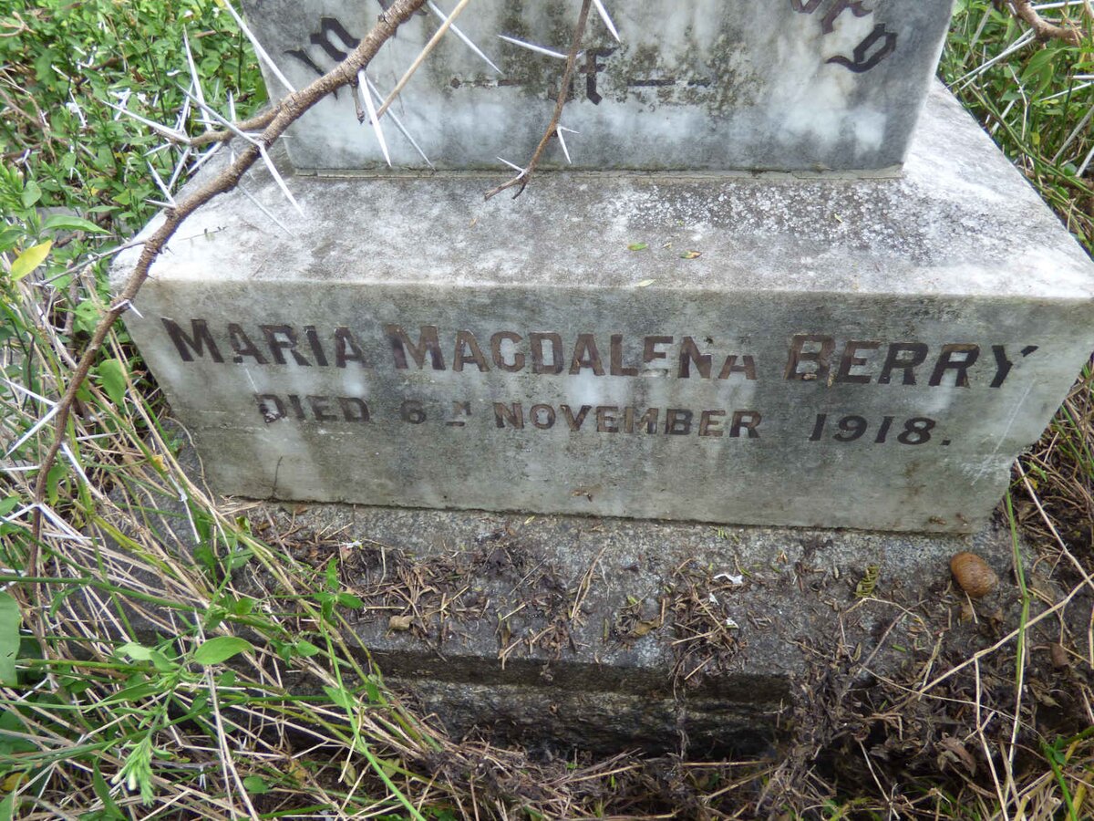 BERRY Maria Magdalena -1918