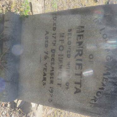 HEWETT Henrietta -1923