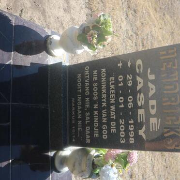 HENDRICKS Jadé Casey 1998-2003