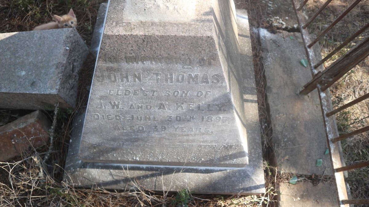 KELLY John Thomas -1897