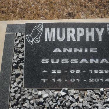 MURPHY Annie Sussana 1929-2014